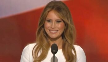 Melania Trump es el centro de atención en Convención Nacional Republicana