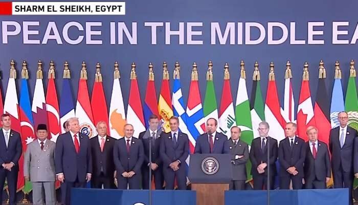 Alto el fuego histórico en Gaza: Líderes mundiales firman acuerdo de paz en Egipto